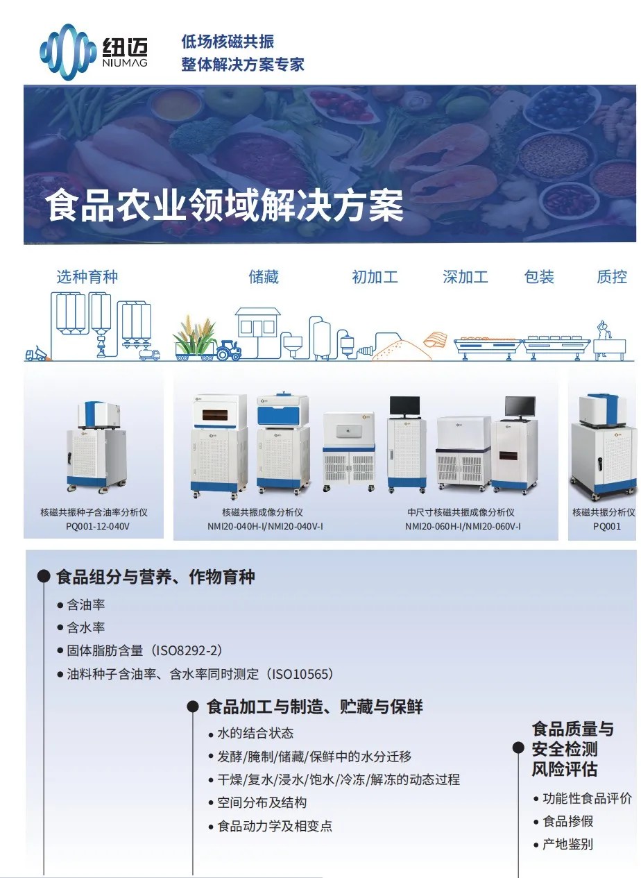 农业强国规划下，星空在线登录·（中国）官方网站低场核磁技术如何实现 “种子到餐桌” 全周期赋能？